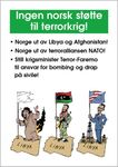 Nei til terrorkrig.