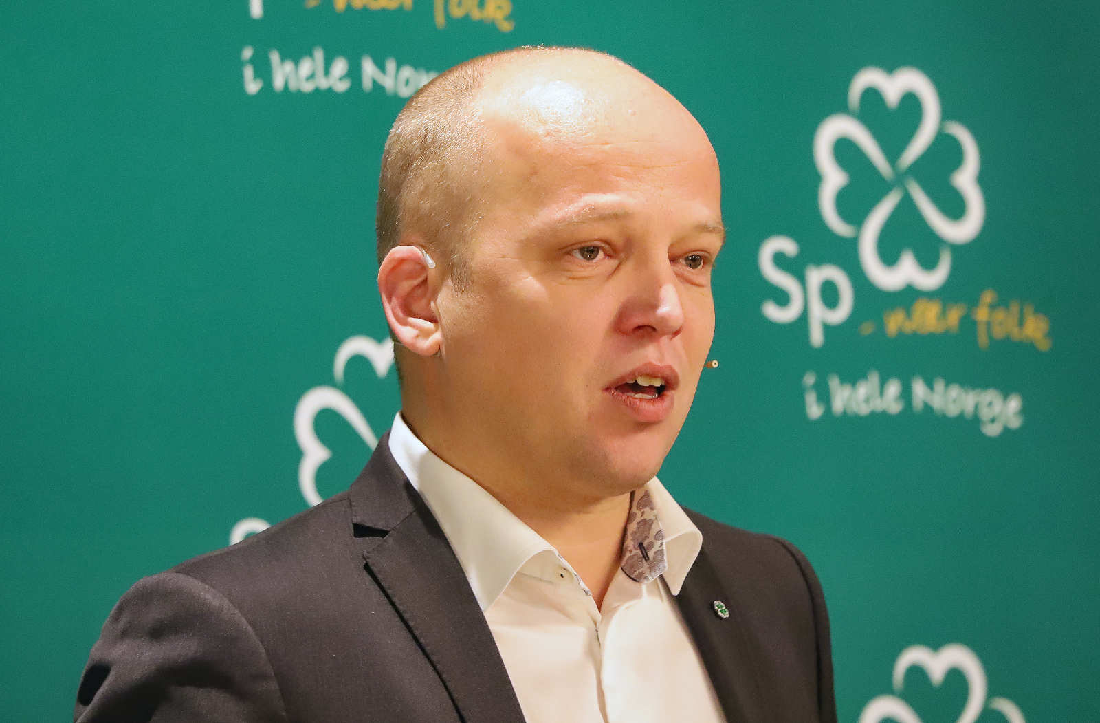 Senterpartileder Trygve Slagsvold Vedum. CC BY Ragne B. Lysaker, Senterpartiet på flickr.