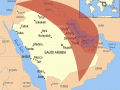 Den sjiamuslimske «halvmånen» i Midtøsten.