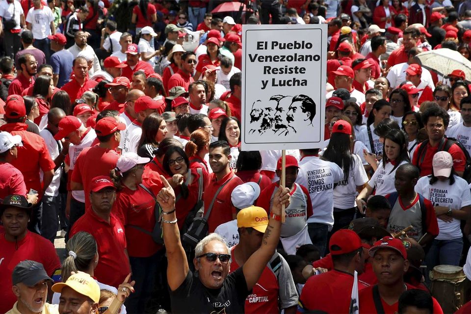 Venezuelas folk gjør motstand og kjemper!