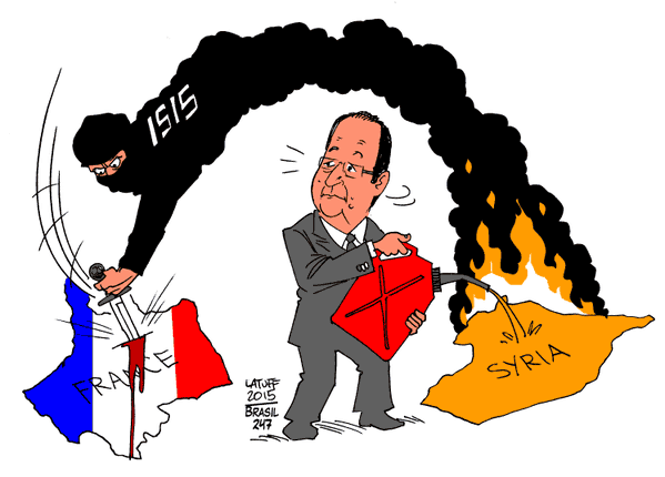 hollande paris isis